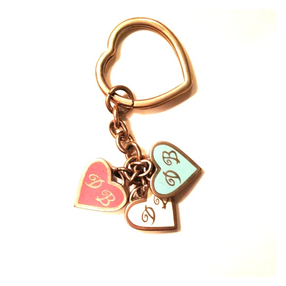 Dooney and Bourke Heart Keychain