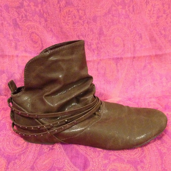 Slouchy Studded Boho Boot