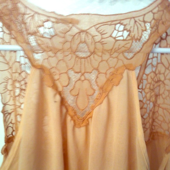 Sheer Flirty High-low top