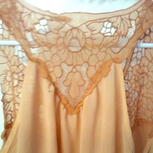 Sheer Flirty High-low top