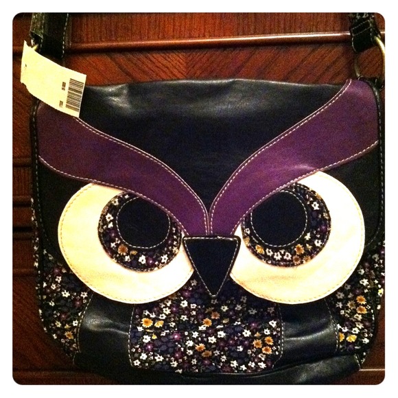 Limited Edition. Floral Owl bag.