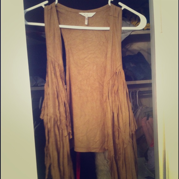 Pacsun Fringe Southwestern Vest