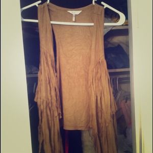 Pacsun Fringe Southwestern Vest