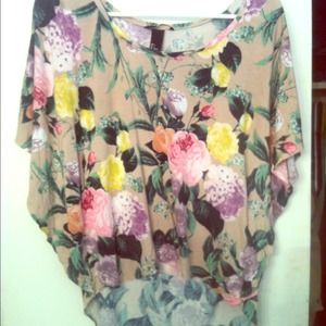 H&M Flowing Floral Top