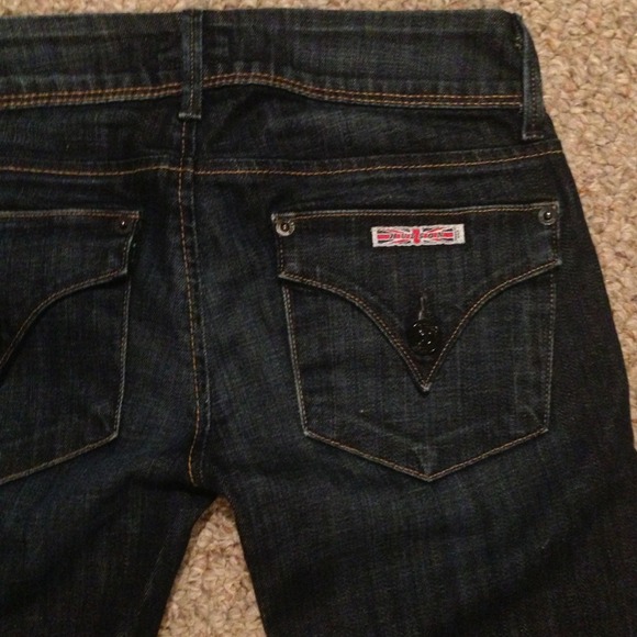 Hudson skinny leg, dark wash jeans sz 24 - Picture 3 of 4