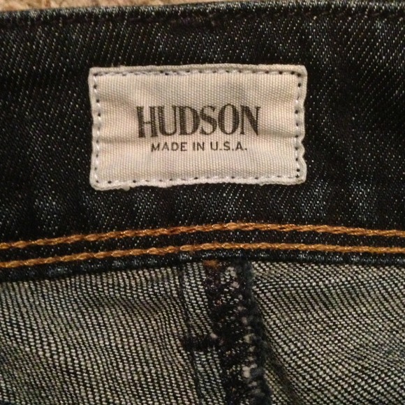 Hudson skinny leg, dark wash jeans sz 24 - Picture 4 of 4