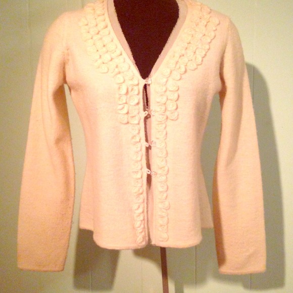 SOLD! Anthropologie Moth Merino Wool Sweater