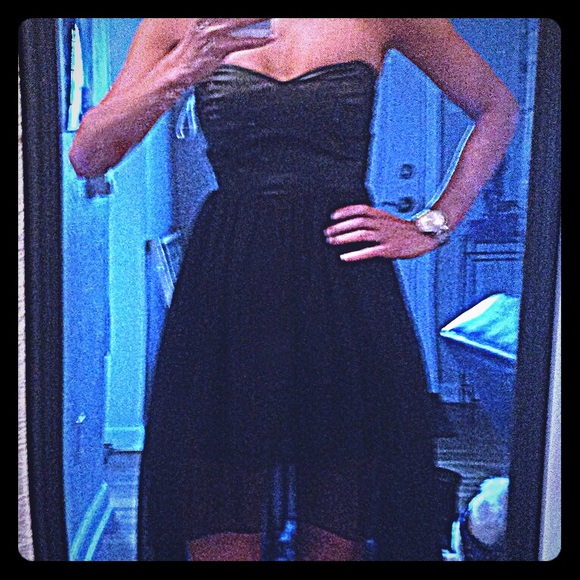 High low dress size small