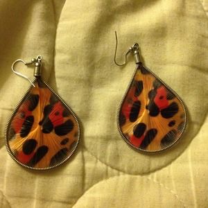 Hand made Peruvian earrings !!