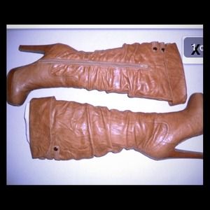 Jessica Simpson "Anne" Knee High Leather Boots