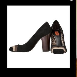 Missoni black thick heel