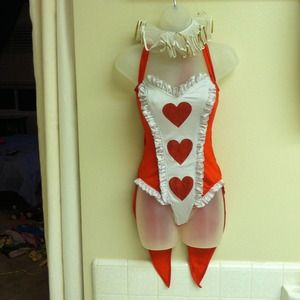 Bunny Bodysuit From Alice in Wonderland Sz Small