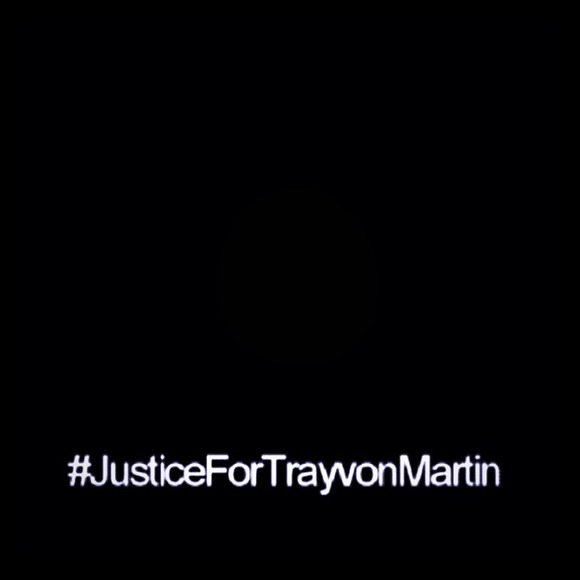 Blackout for #TravonMartin until verdict
