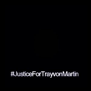 Blackout for #TravonMartin until verdict
