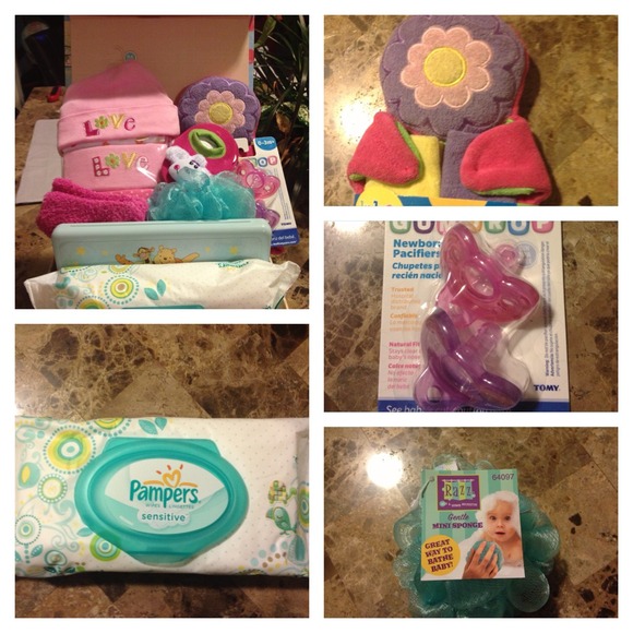 Ready For the World With Pooh Baby Girl Basket - Picture 2 of 4