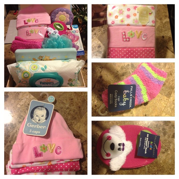 Ready For the World With Pooh Baby Girl Basket - Picture 3 of 4