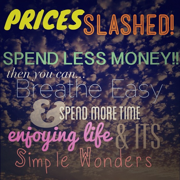 ALL ITEMS PRICES HAVE BEEN REDUCED AS OF TODAY!