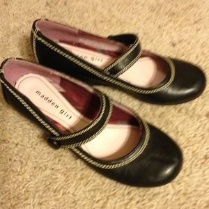 Mary Janes, skort, Tommy, OldNavy, camo& blue tops