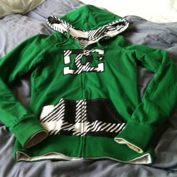 Reversible DC sweatshirt!