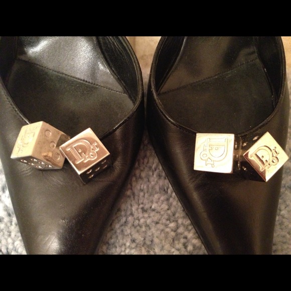 Christian Dior Slide on Heels - Picture 2 of 4