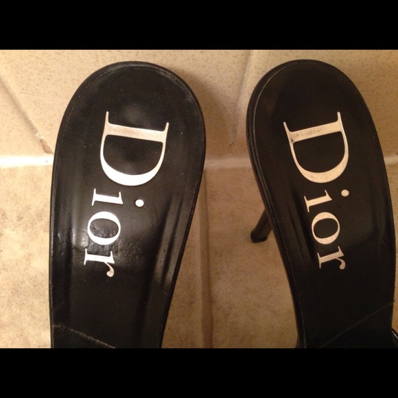 Christian Dior Slide on Heels - Picture 3 of 4