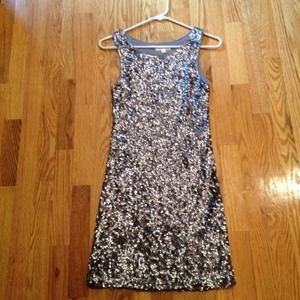 Sparkly Silver Dress