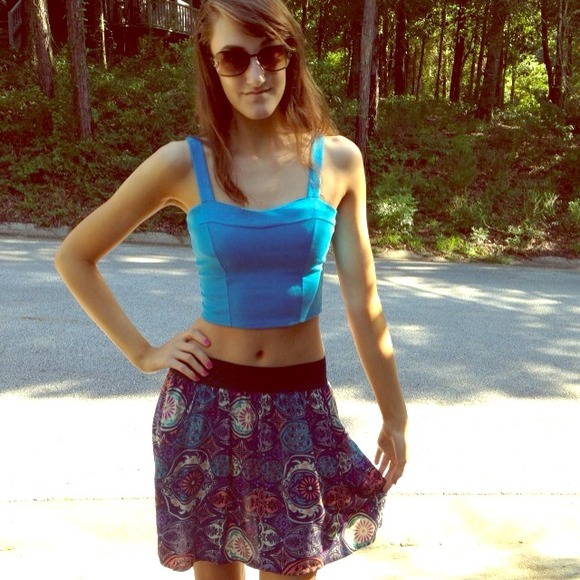 Forever 21 Dresses & Skirts - ❤️SOLD❤️ New! Forever 21 Retro Floral Skirt