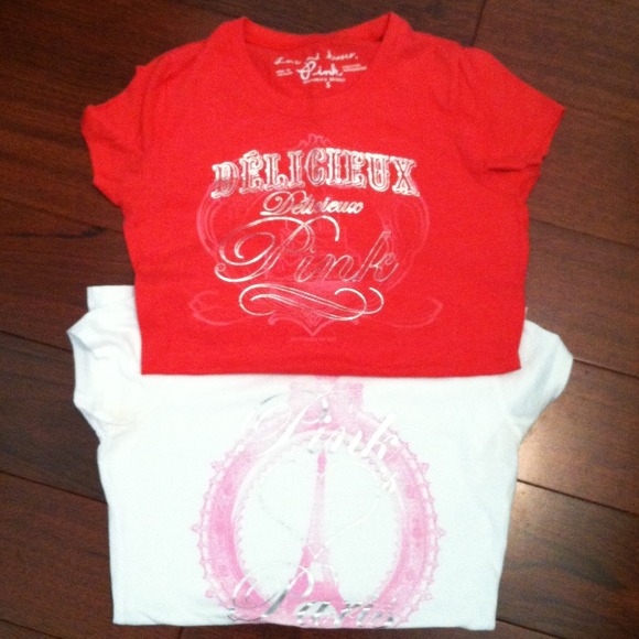 ⚠SOLD!❌ Victoria's Secret PINK Tees!
