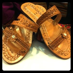 Handcrafted Leather Sandals.