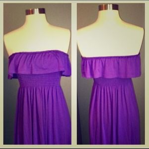 🚫Sold🚫Purple Maxi dress!