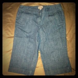 Loft jean capris