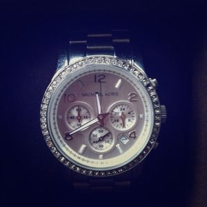 Silver Michael Kors watch