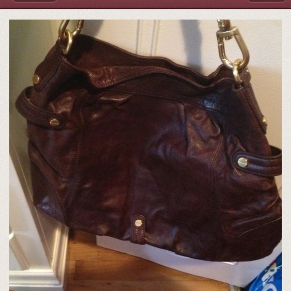 Steve Madden handbag nd white wedges