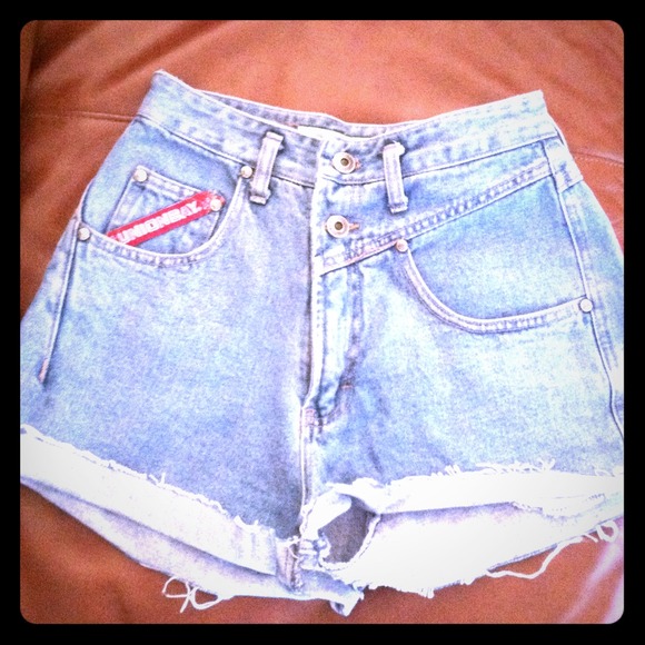 Vintage High Waisted Shorts