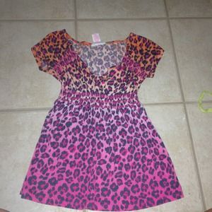 Baby doll Animal Print Top