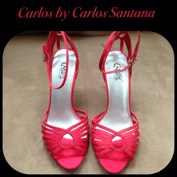 🔻FINAL REDUCTION🔻Carlos Santana Satin Sandals.