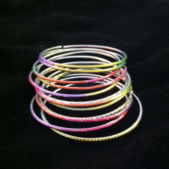 Bangle bracelets