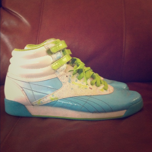 Reebok Classic Neon Shoes