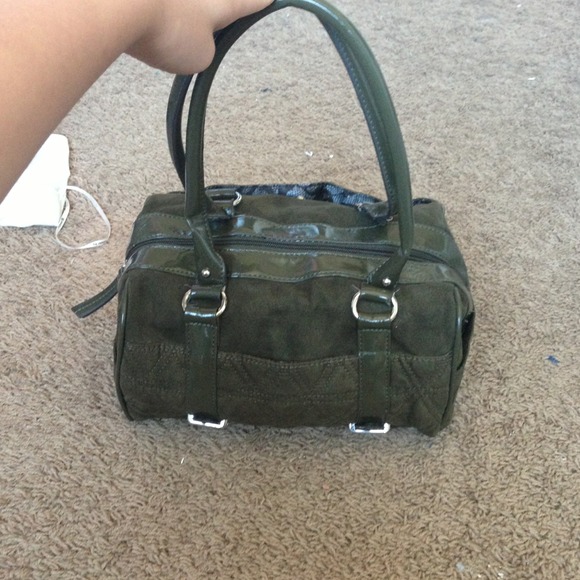 Dark green bag