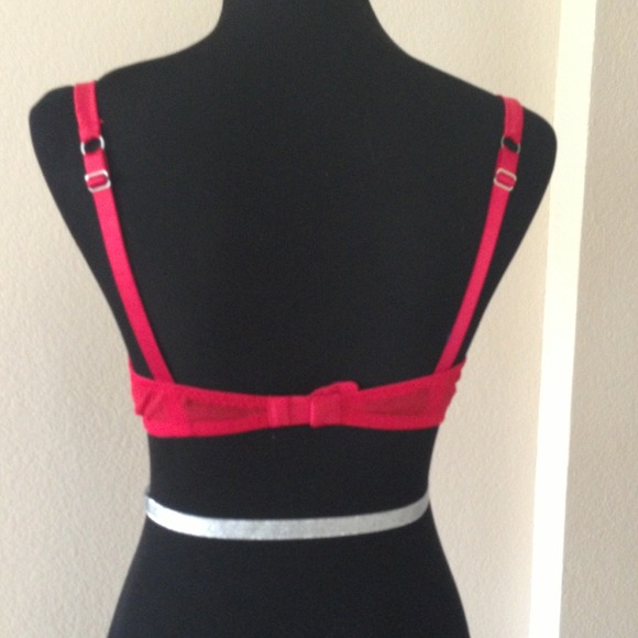 NWT Cute H&M Red Bra - Picture 2 of 4