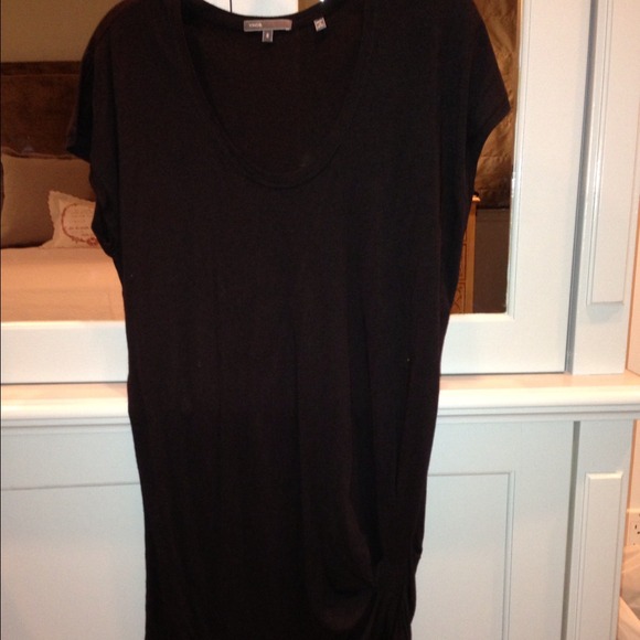 Black Vince long t-shirt/tunic - reserved