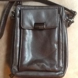 Pelle Studio brown leather cross body traveller