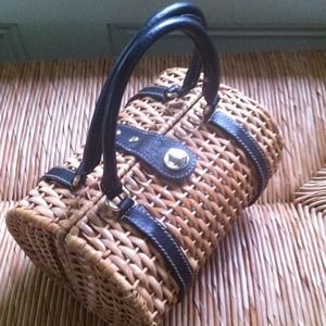 ***** Reduced!!! Authentic Kate spade wicker bag