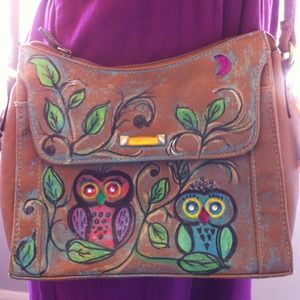 Sold😃Hand painted bag