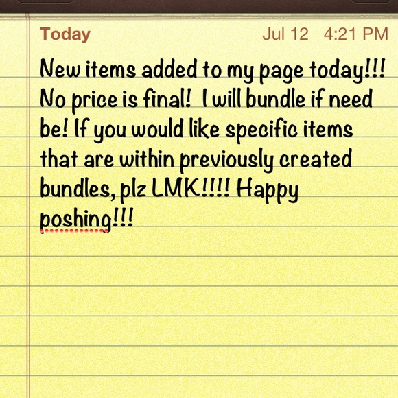Many different items