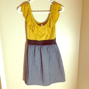 Xhileration color block dress