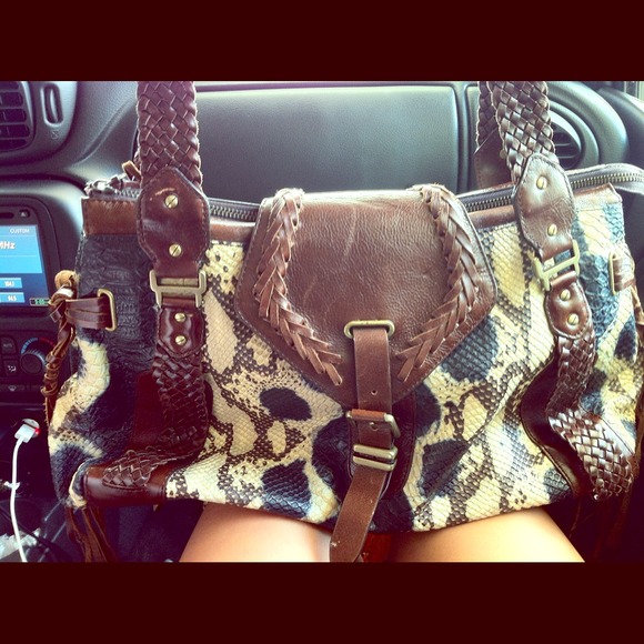 Cole Haan Handbag "Sierra Snake Print" - Picture 1 of 1