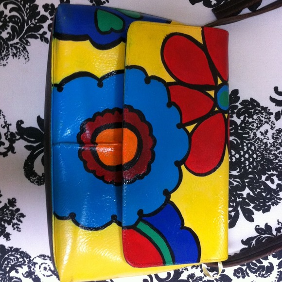 Sold!!!!!Amazing hand painted bag
