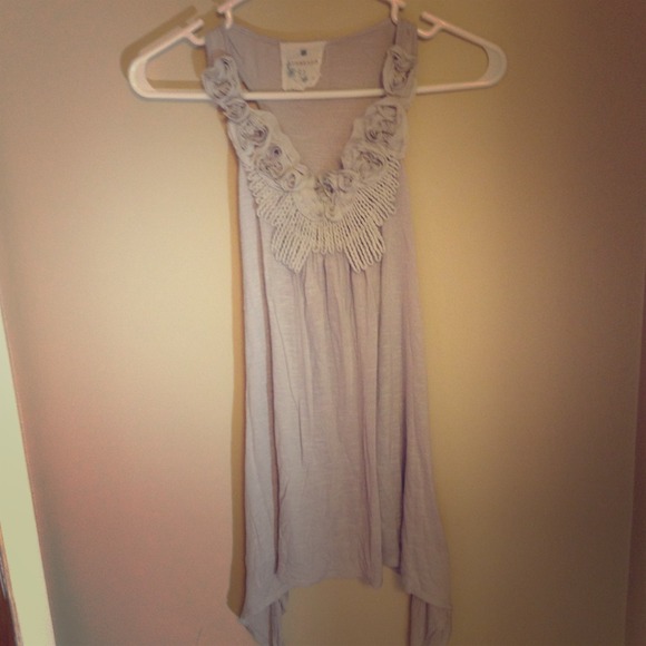 Flowy girly tank