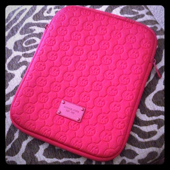 Red Michael Kors IPad Case